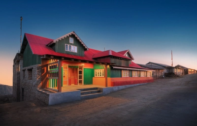 Red Panda Outpost accommodation and dining facilities