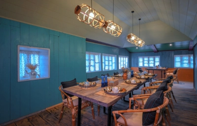 Red Panda Outpost accommodation and dining facilities