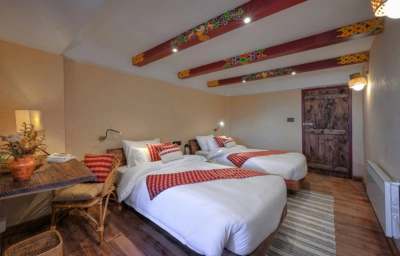 Red Panda Outpost accommodation and dining facilities